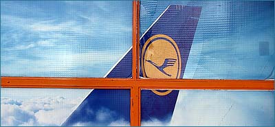 Lufthansa - Werbeplakat